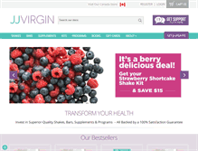 Tablet Screenshot of jjvirginstore.com